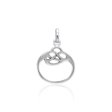 Celtic Knotwork Silver Pendant TPD3852 - Jewelry